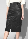 Boca Leather Skirt - # 429