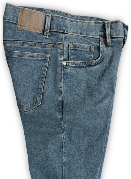 Second Skin Stretch Jeans - Blast Wash