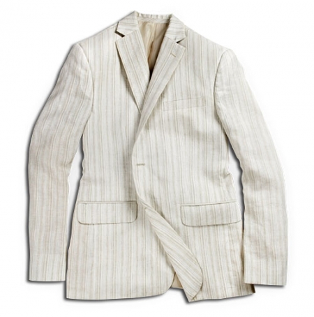 Roman Summer Stripe Linen Jacket