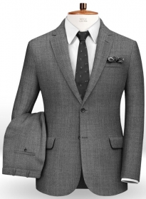 Birdseye Wool Gray Suit