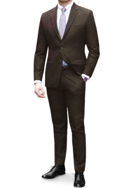 Venity Brown Pure Wool Suit