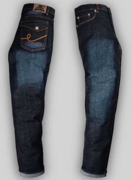 Dagger Stretch Scrape Wash Jeans - Look #220