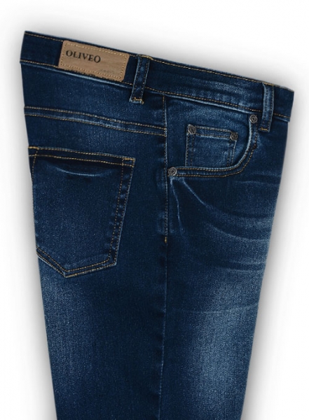 London Blue Stretch Jeans - Indigo Wash