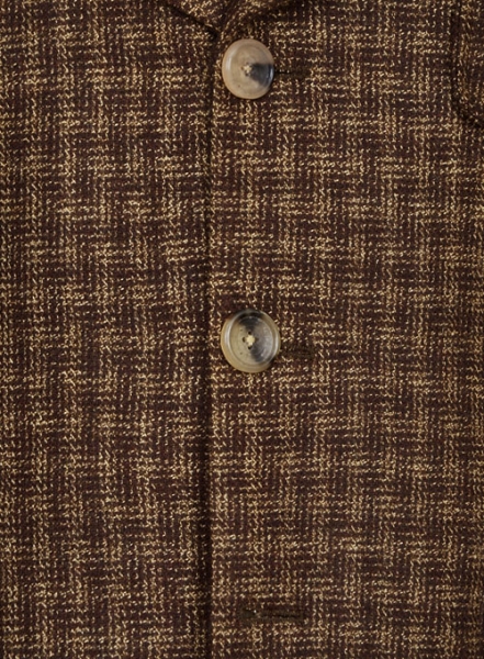 Maze Brown Tweed Danish Style Sports Coat