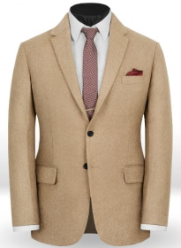 Light Weight Light Brown Tweed Jacket - 40R