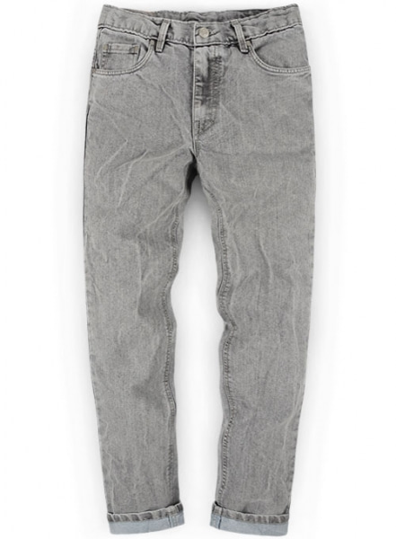 Gray Denim - Blast Wash