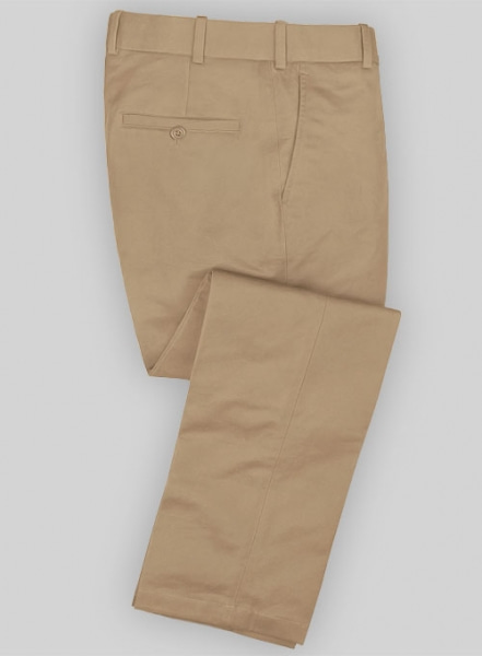 Twillino Khaki Formal Chinos