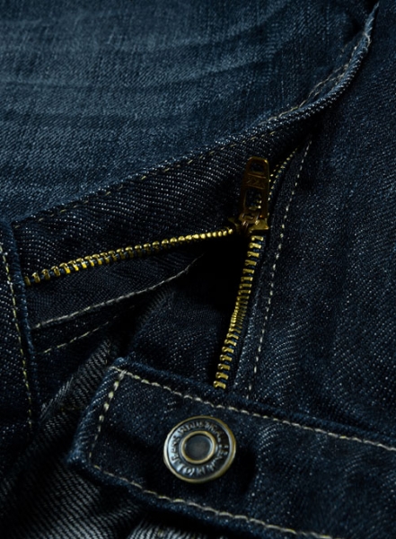 Jones Blue Hard Wash Whisker Jeans