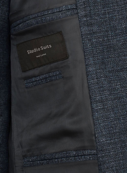 Vintage Glasgow Blue Tweed Suit