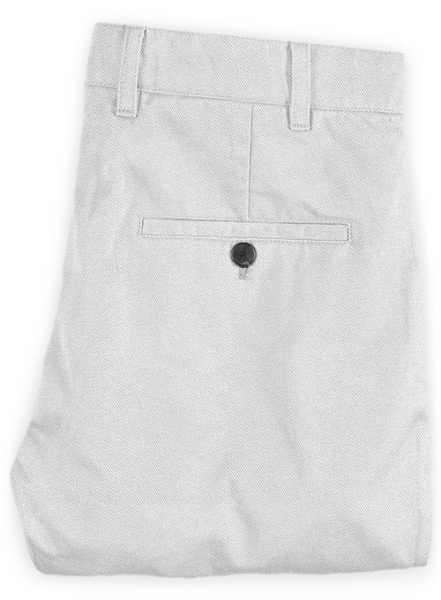 Heavy Light Gray Chinos