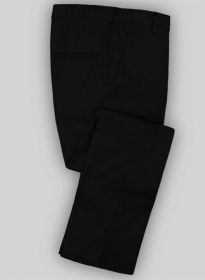 Black Fine Twill Pants