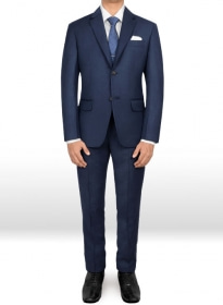 Napolean Mimosa Blue Wool Suit