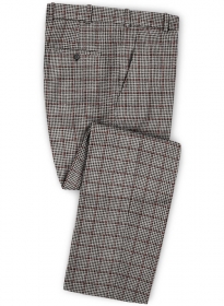 Vintage Checks Houndstooth Tweed Pants