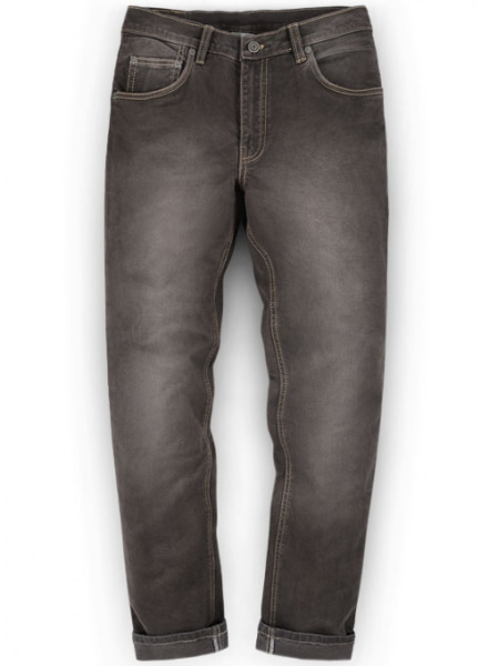 Hank Brown Stretch Jeans - Scrape Wash