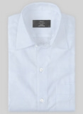 Giza Light Blue Cotton Shirt- Full Sleeves