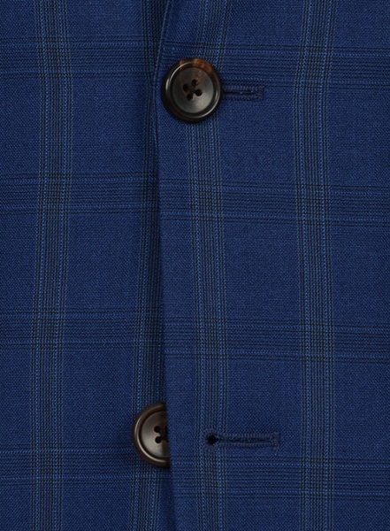 Napolean Blue Club Wool Suit