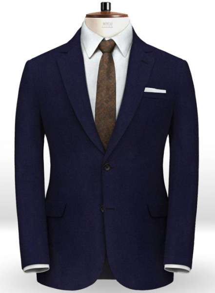 Italian Blue Wool Suit