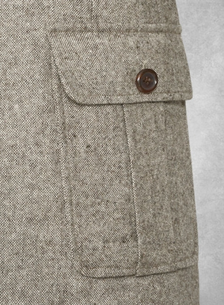 Light Weight Brown Tweed Danish Style Sports Coat