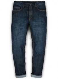 Barbarian Blue Hard Wash Whisker Jeans