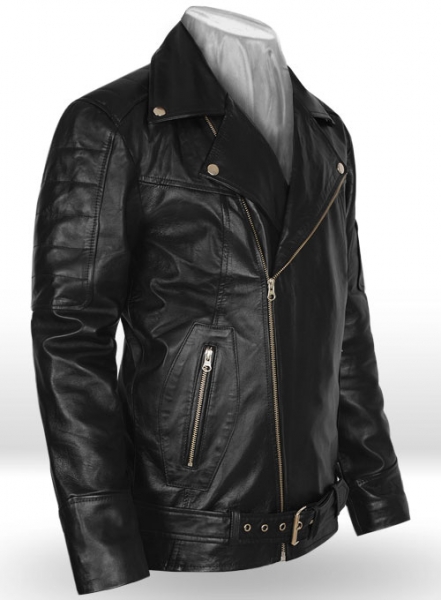 Pure Leather Biker Jacket #3