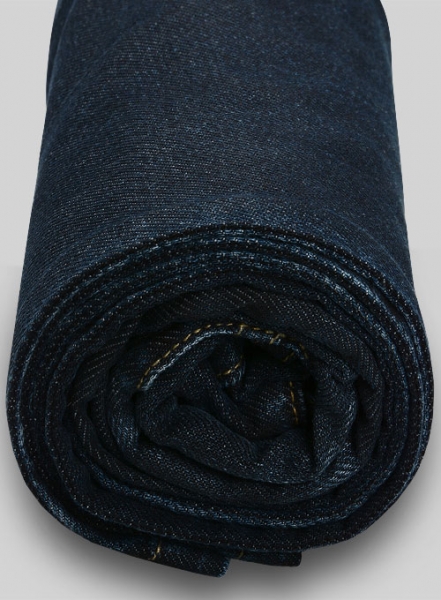 Melange Luxurious Deep Dark Blue Jeans - Indigo Wash