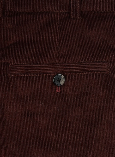 Wine Corduroy Pants