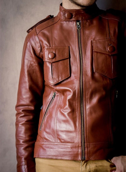 Leather Jacket #605
