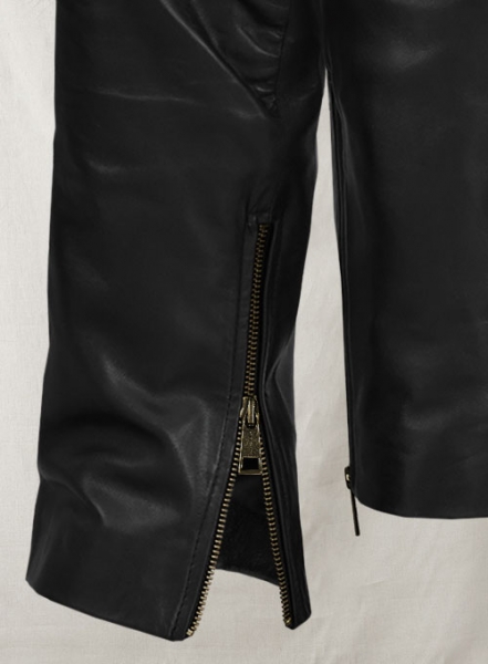 Leather Biker Jeans - Style #503