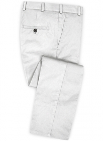 Summer Weight White Chino Pants