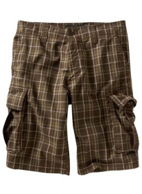 Madras Plaid - Light Weight Cargo Shorts