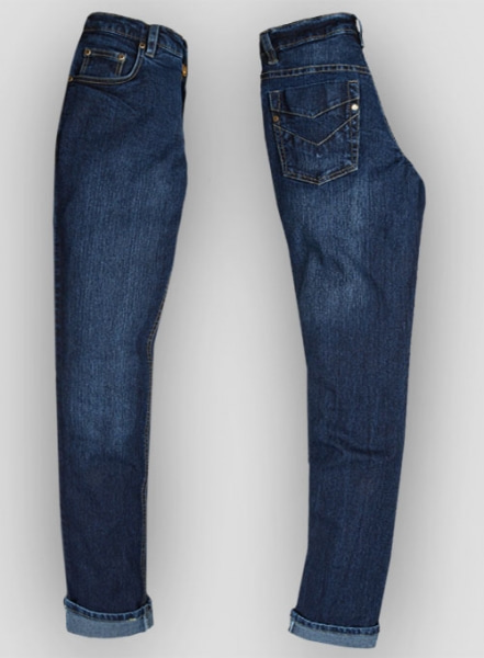 Classic 12oz Scrape Wash Stretch Jeans - Look #327