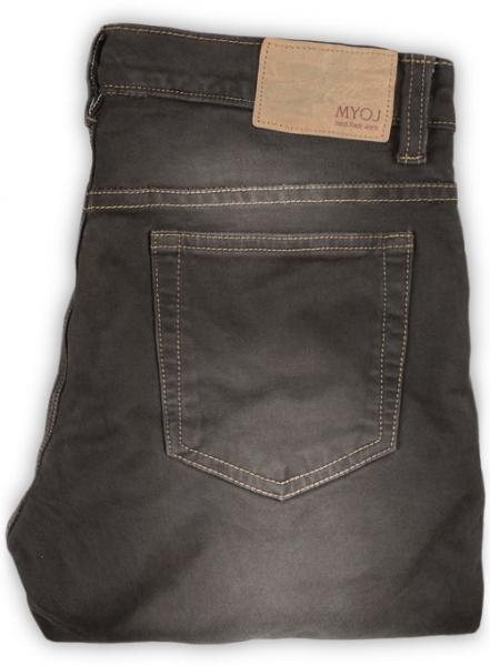 Hank Brown Stretch Jeans - Scrape Wash