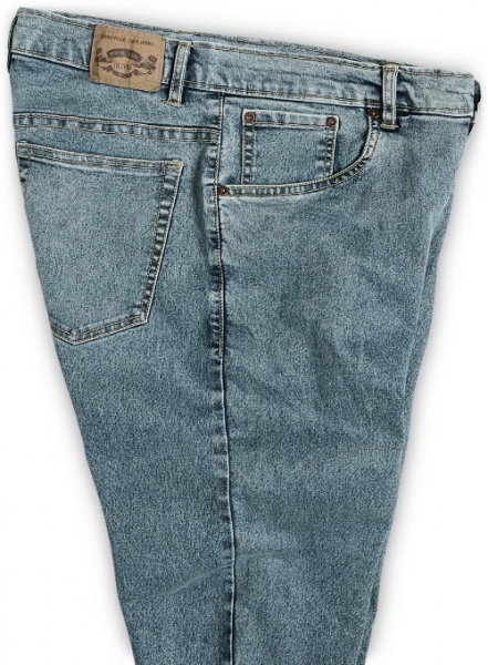 Adam Eve Hugger Stretch Jeans - Blast Wash