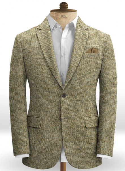 Harris Tweed Barley Brown Jacket