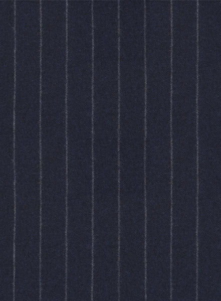 Reda Flannel Stripe Blue Pure Wool Suit