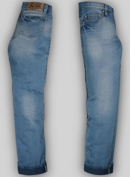 Heavy Hippo Blue - 15 oz - Stone Wash