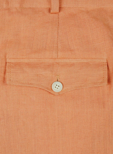 Pure Zod Orange Linen Pants