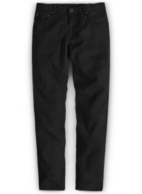 Summer Weight Black Chino Jeans