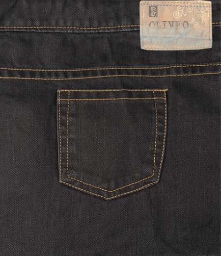 Dark Brown Denim Jeans