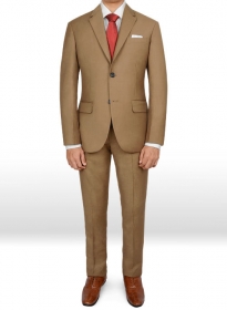 Napolean Tan Wool Suit