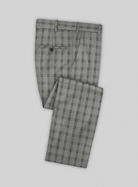 Napolean Tram Gray Wool Pants