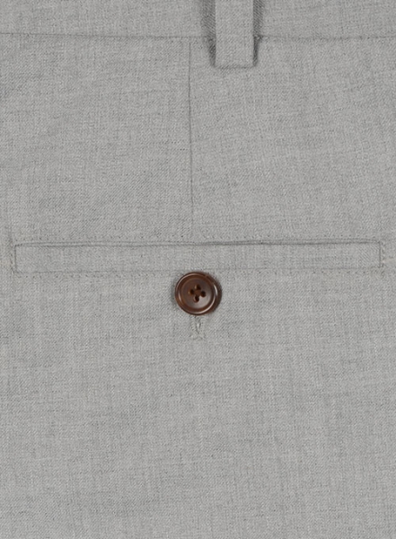 Frosted Light Gray Terry Rayon Suit