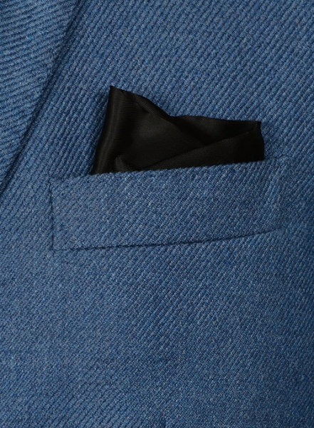 Heavy Blue Flannel Wool Jacket