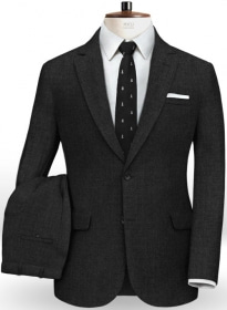 Italian Charcoal Wool Suit