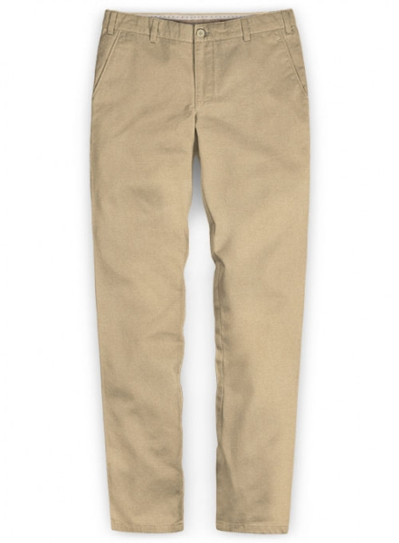 Khaki Fine Twill Pants