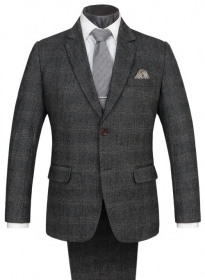 Vintage Fort Gray Tweed Suit