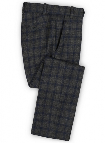 Porter Blue Tweed Pants