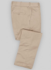 Twillino Fawn Formal Chinos