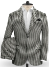 Big Houndstooth BW Tweed Suit