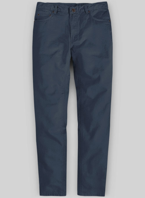 Blue Stretch Chino Jeans